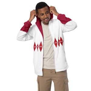 White Mage Final Fantasy 9 Garnet Inspired Hoodie Windbreaker, Unisex image 2