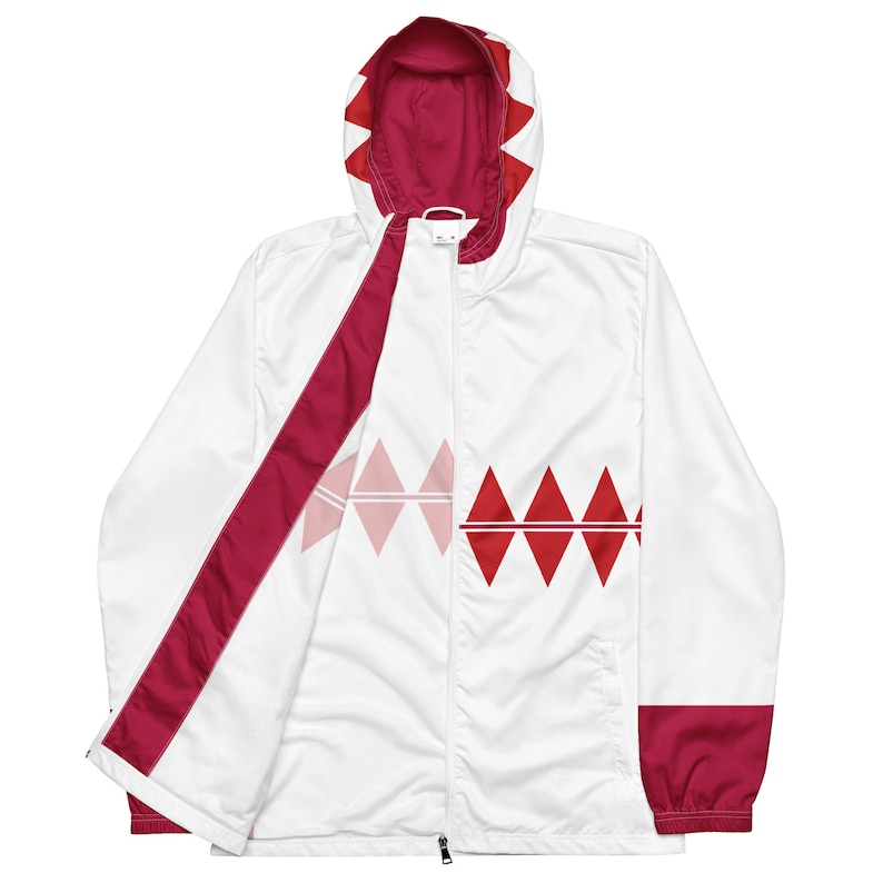 White Mage Final Fantasy 9 Garnet Inspired Hoodie Windbreaker, Unisex image 3