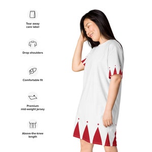 White Mage T-shirt dress