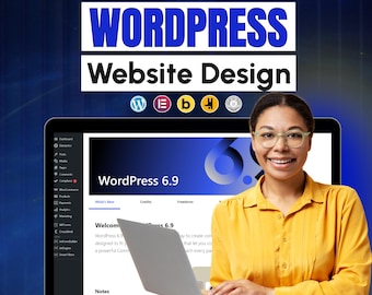 Custom WordPress Website Design Service | Responsive & SEO Friendly | Built with Elementor Pro or Bricks