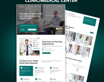 Apotheke WordPress Bricks Template Kit | Arzt, Medizin, Klinik & Krankenhaus Website Template