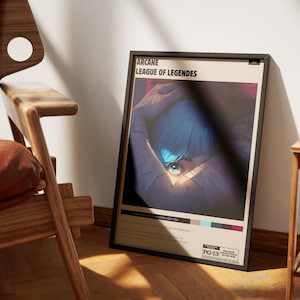 Arcane League of Legends Poster: Gaming Room Wall Art (Digital Download)
