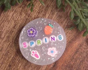 Pocket Picker Mini Pick Pad, Silicone Skin Picking Pad, Beaded Bracelet Kit, Stress Relief Pick Pad, ADHD Anxiety, Kandi Friendship Bracelet