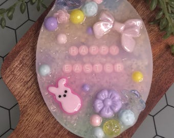 Pick Pad Silicone Skin Picky Pad, Beaded Bracelet Kit, Colorful Easter Egg Stress Relief Picky Pad, ADHD Anxiety, Kandi Friendship Bracelet