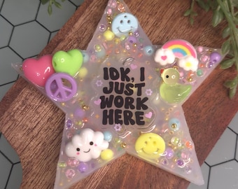 Pick Pad Silicone Skin Picky Pad, Beaded Bracelet Kit, Colorful Star Stress Relief Picky Pad, ADHD Anxiety, Kandi Friendship Bracelet