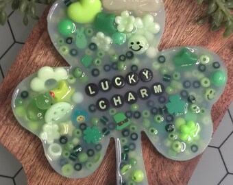 Saint Patrick's Picky Pad, Beaded Bracelet Kit, Stress Relief Fidget Toy