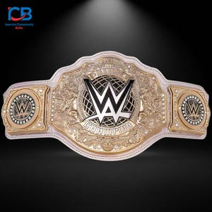 Womens Wrestling Replica Belt: White Championship Collectible