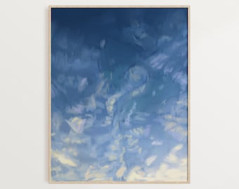 Impressionistic Sky: Art Print