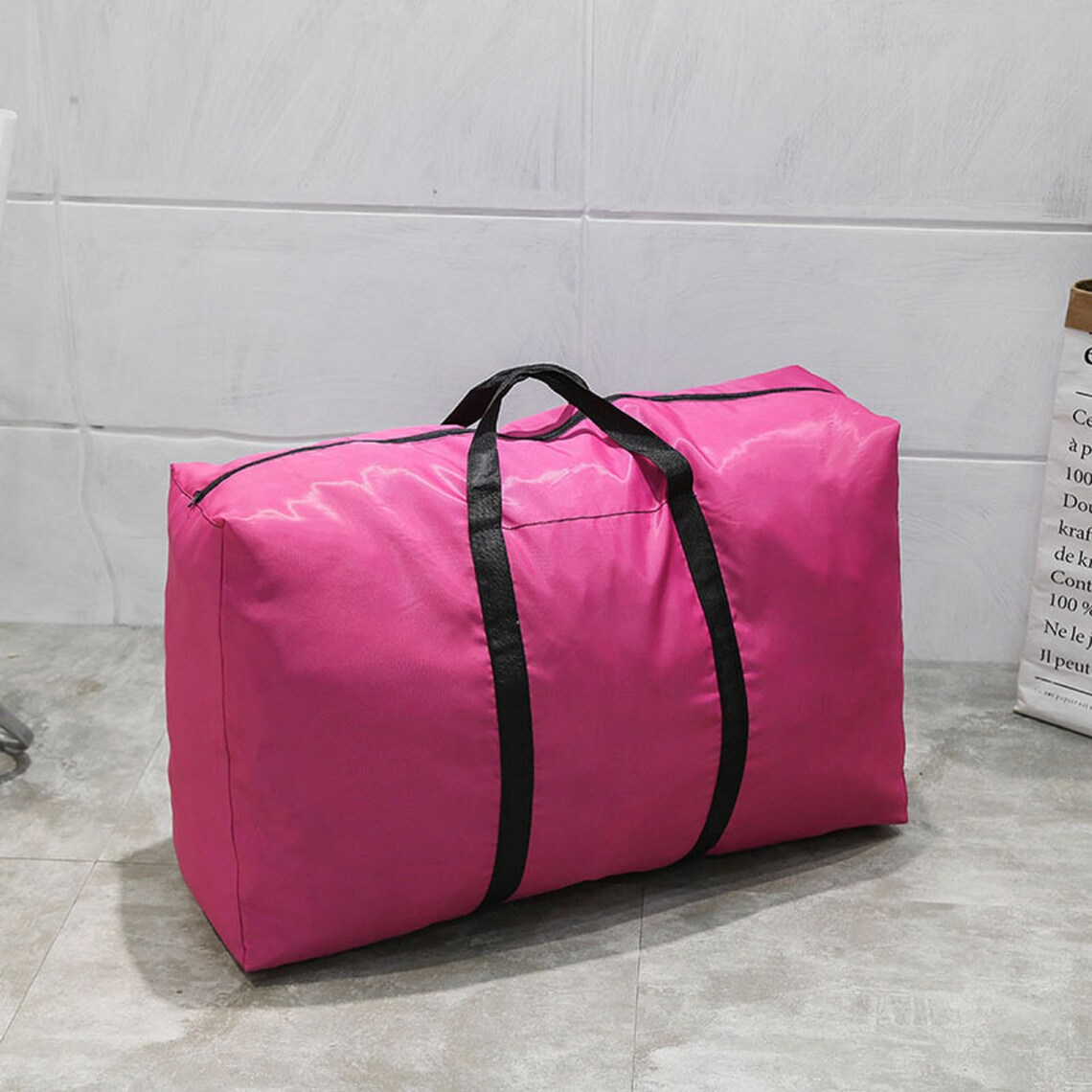 Unisex Large Capacity Duffle Bag Travel Storage Bags Zipper Etsy