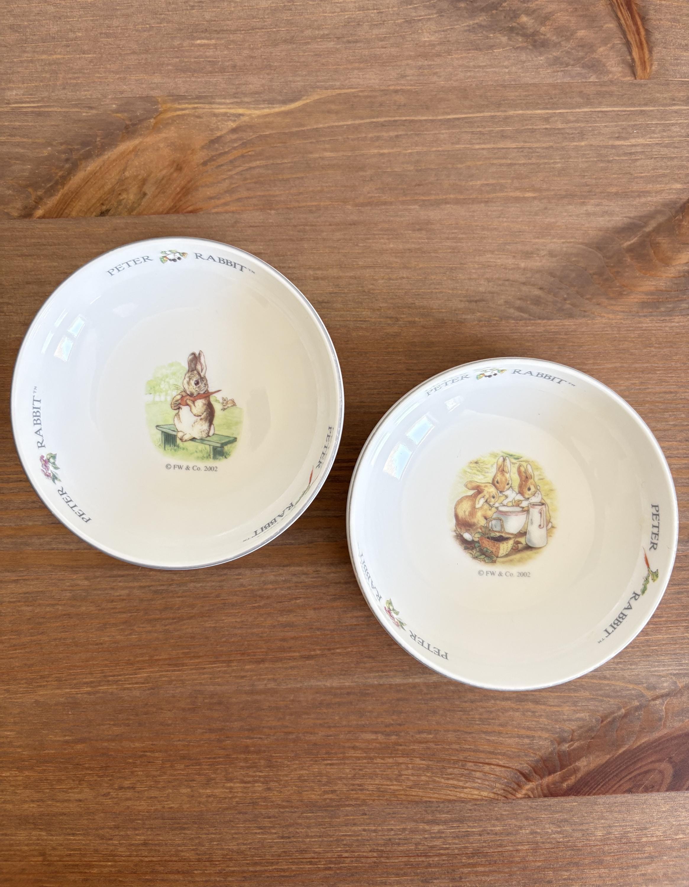 Beatrix Potter Peter Rabbit Bowl - Etsy Canada