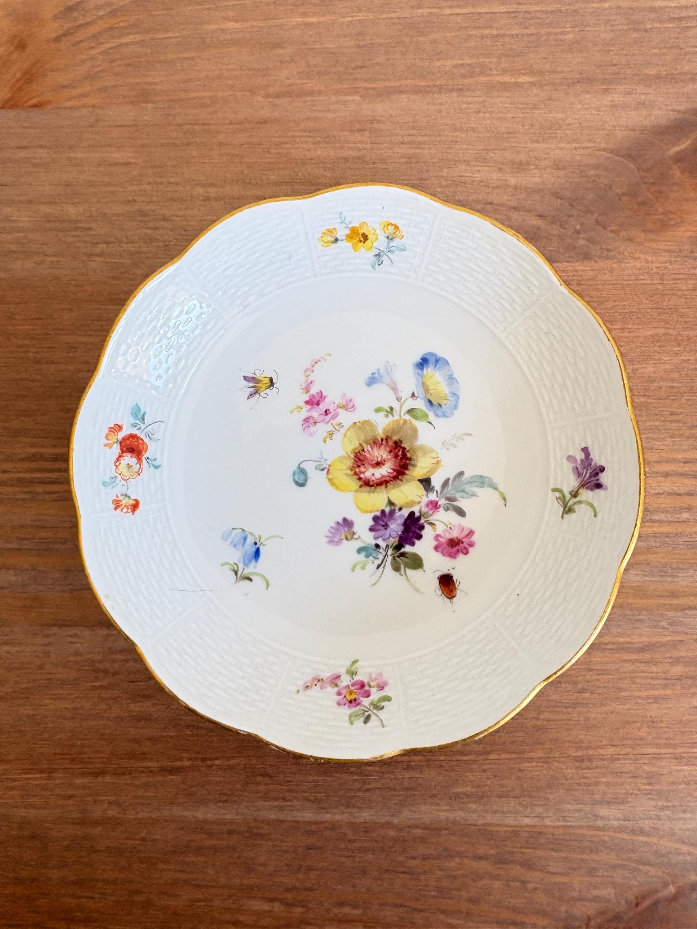 Meissen Porcelain Basket - Etsy
