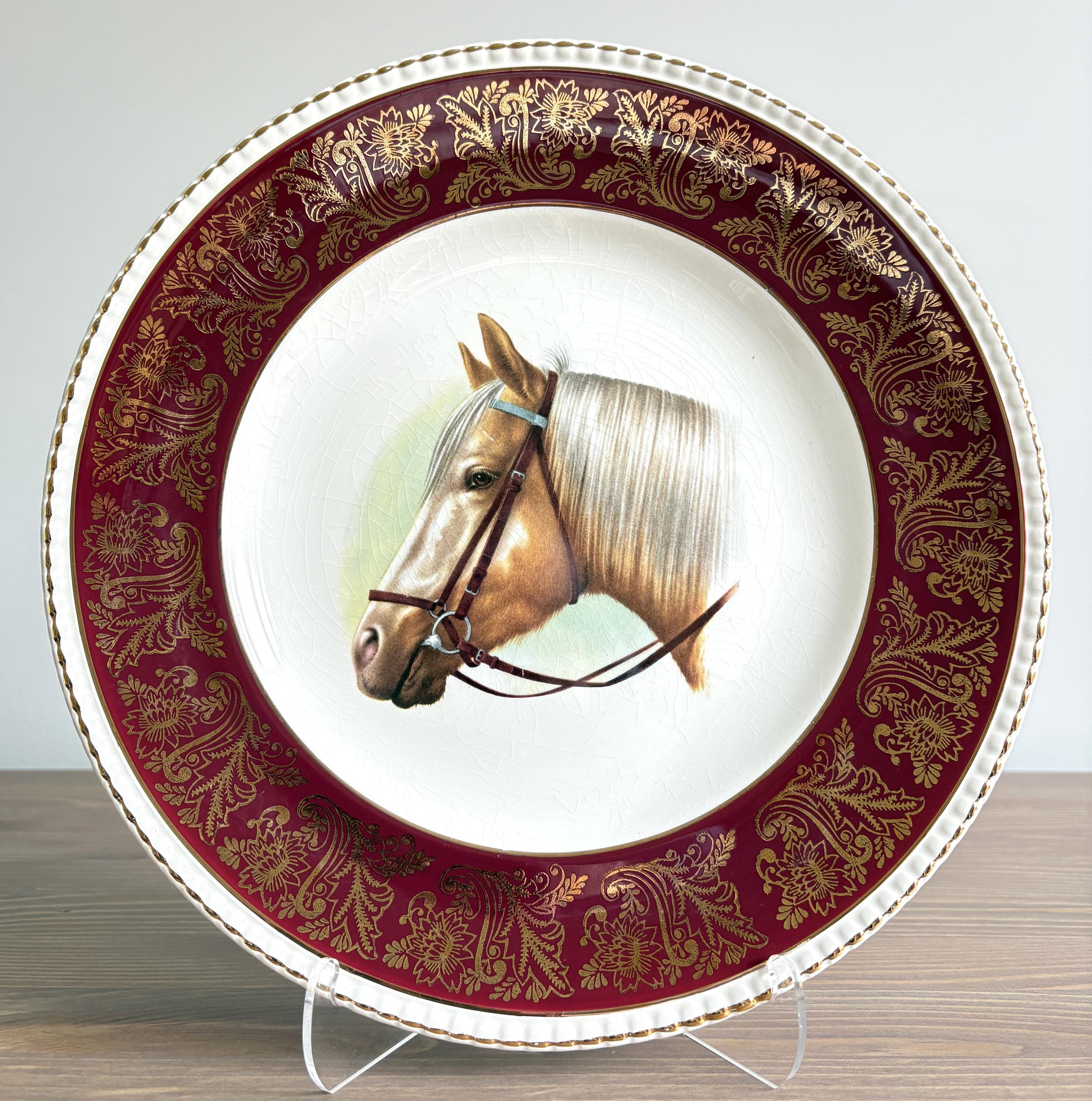 Ralph Lauren Horse Plates - Etsy