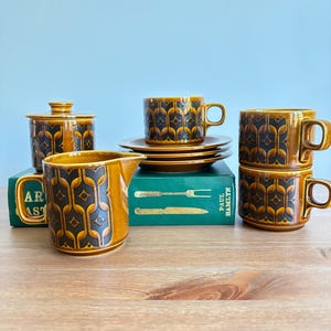食器 HORNSEA  Vintage England 10 pieces Hornsea Vintage Pottery - Etsy Canada