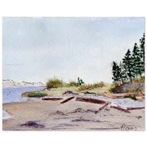 Pacific Northwest - Original Watercolor Print