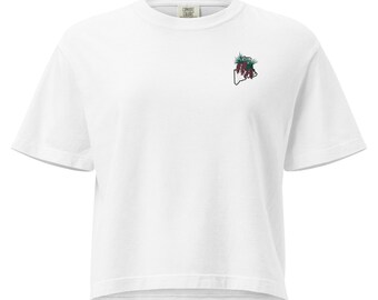 Maine State Flower T-Shirt: White Pine Cone Graphic Tee