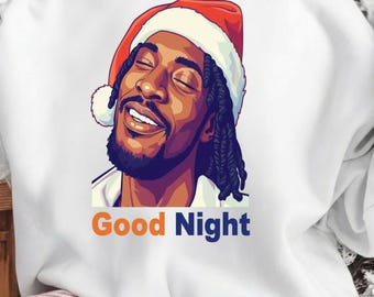 Funny Sleeping Santa PNG, Christmas Humor Holiday Shirt Design (Digital Download)