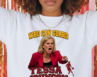 Tessa Johnson Basketball Fan Graphic (PNG SVG), Game Day Design