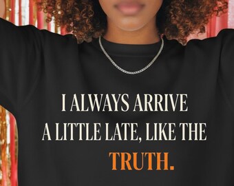 Minimalist Typography Quote PNG, Black White T-Shirt Design (Digital Download)