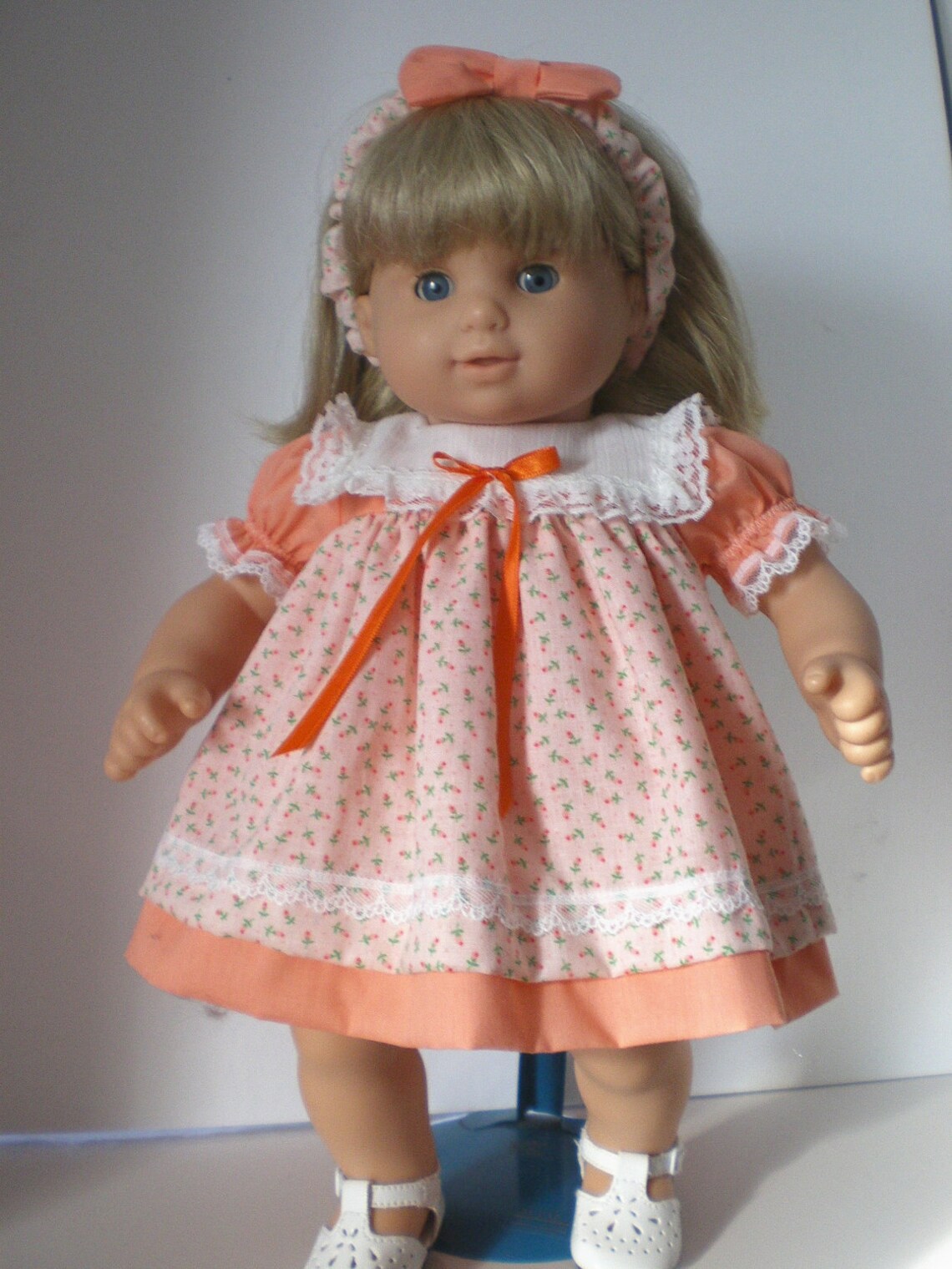 Bitty Baby Doll Clothes Dress Bloomers Headband Etsy