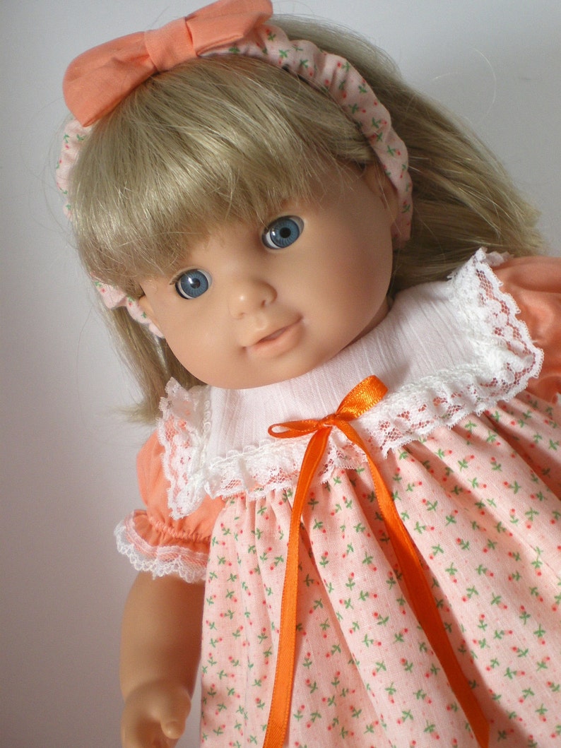 Bitty Baby Doll Clothes Dress Bloomers Headband | Etsy Bitty Baby Doll Clothes Dress Bloomers Headband | Etsy
