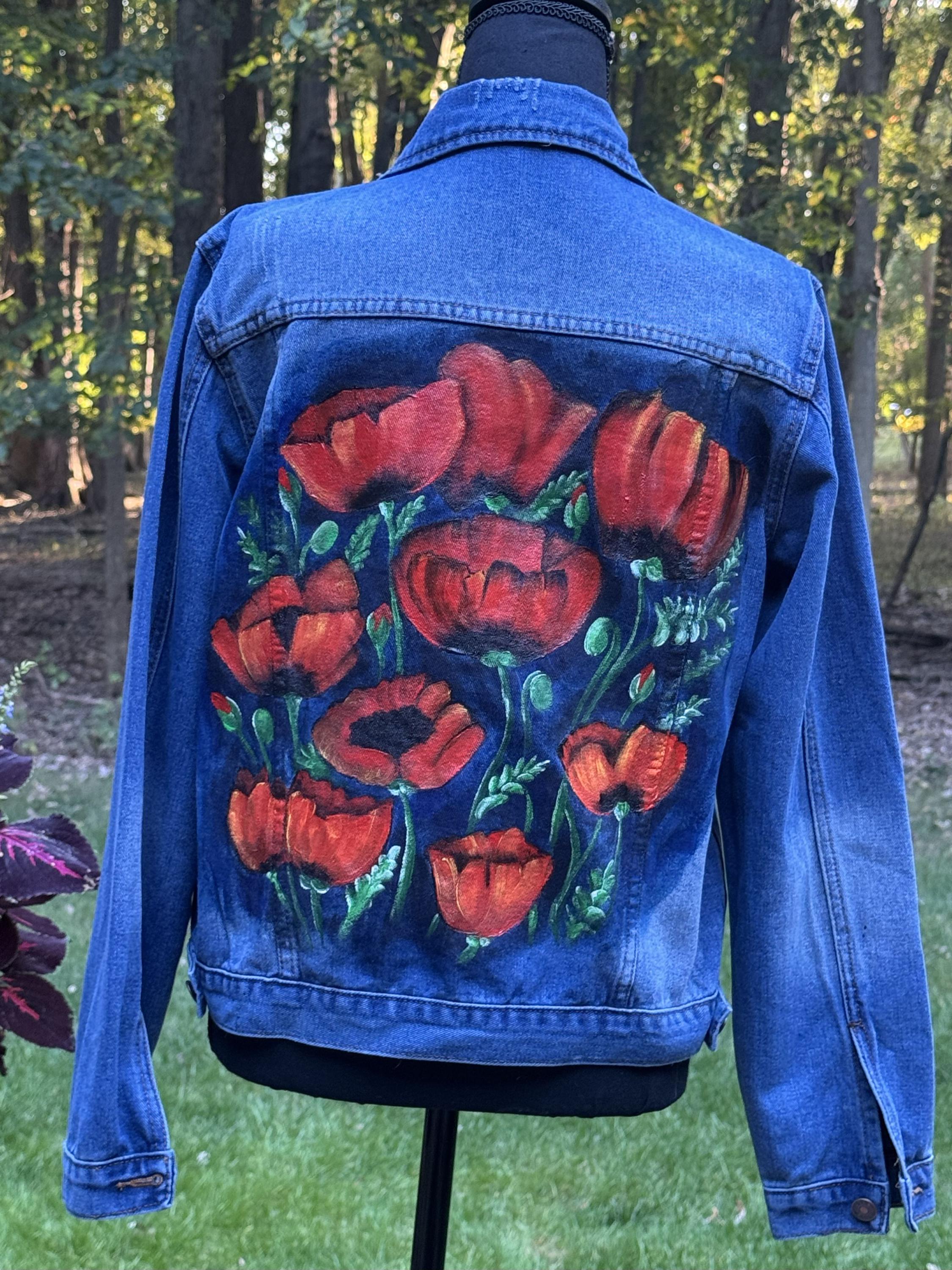 Poppy Jean Jacket - Etsy