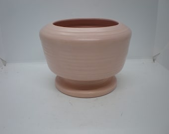 Wonderful Vintage Large Pink Ceramic Planter