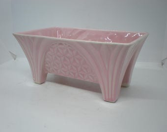 Vintage Pink Rectangular Planter