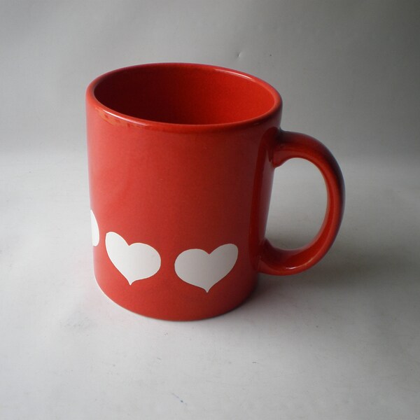 Mug coeur Vintage grande