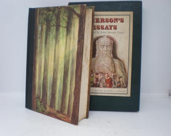 Vintage Emerson's Essays with Sleeve 1944