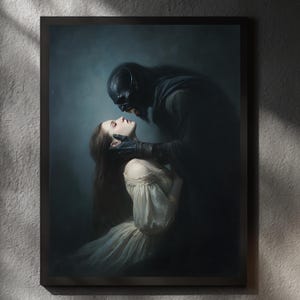 The Offering - Maximalist Wall Art - Gothic Wall Art - Dark Academia Wall Art - Dark Fantasy Art - Dark Romance - Moody Wall Art Prints