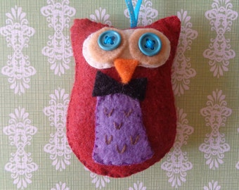 Mr. Brightside Owl Ornament by Pepperland