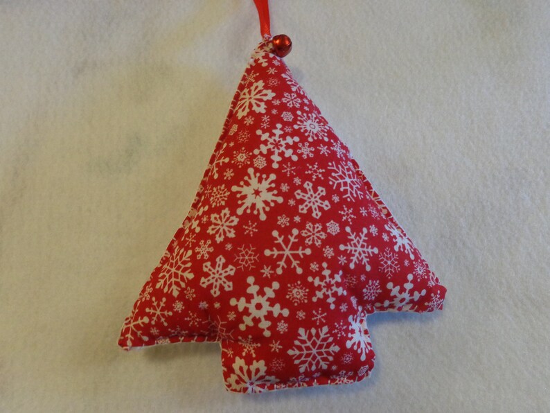 Fabric Christmas Tree Ornaments by Pepperland Etsy