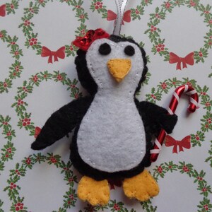 Christmas Penguin Ornament by Pepperland image 1