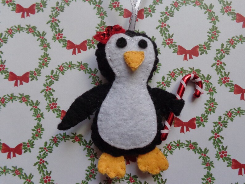 Christmas Penguin Ornament by Pepperland image 1