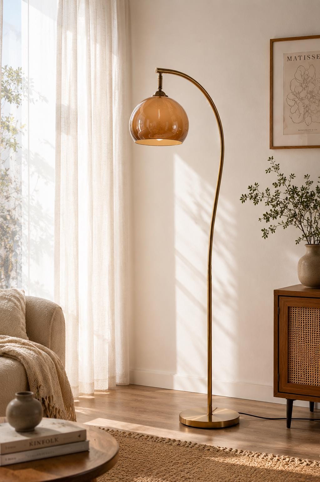 Arc floor lamp - Etsy 日本