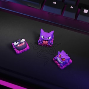 Gen.gar Anime Keycaps, custom keycap , artisan keycap, birthday gift, gift for him, cute gift, father&#39;s day gift, gift for her