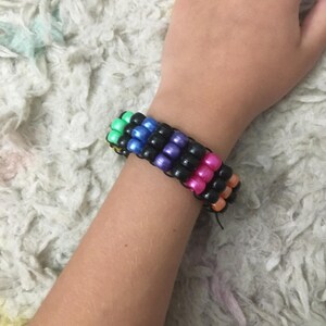 Ranbow Kandi Cuff