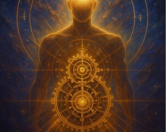 The Celestial Manifestation Engine Recalibration Activation + Charged Digital Artwork
