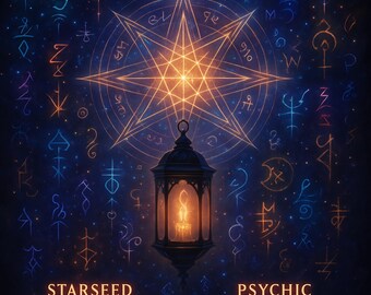BLACK LANTERN COVENANT Of The Daimonic Star Choir Activation Attunement + Charged Digital Artwork