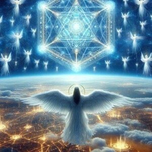 Metatron Ascension Activation, Attunement and energetic link + Charged digital artwork