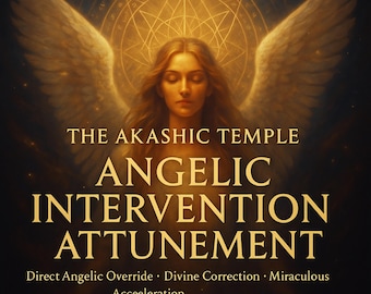 Angelic Intervention Attunement + Charged Digital Artwork