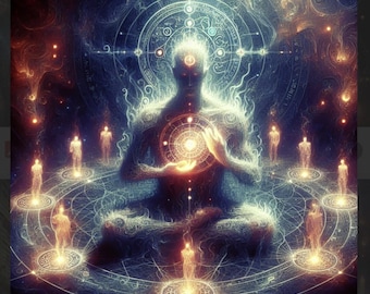 The Covenant of the White Flame Activation + Charged Digital Artwork