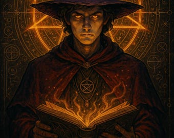 The Wizards Apprentice Recalibration Activation + Charged Digital Artwork