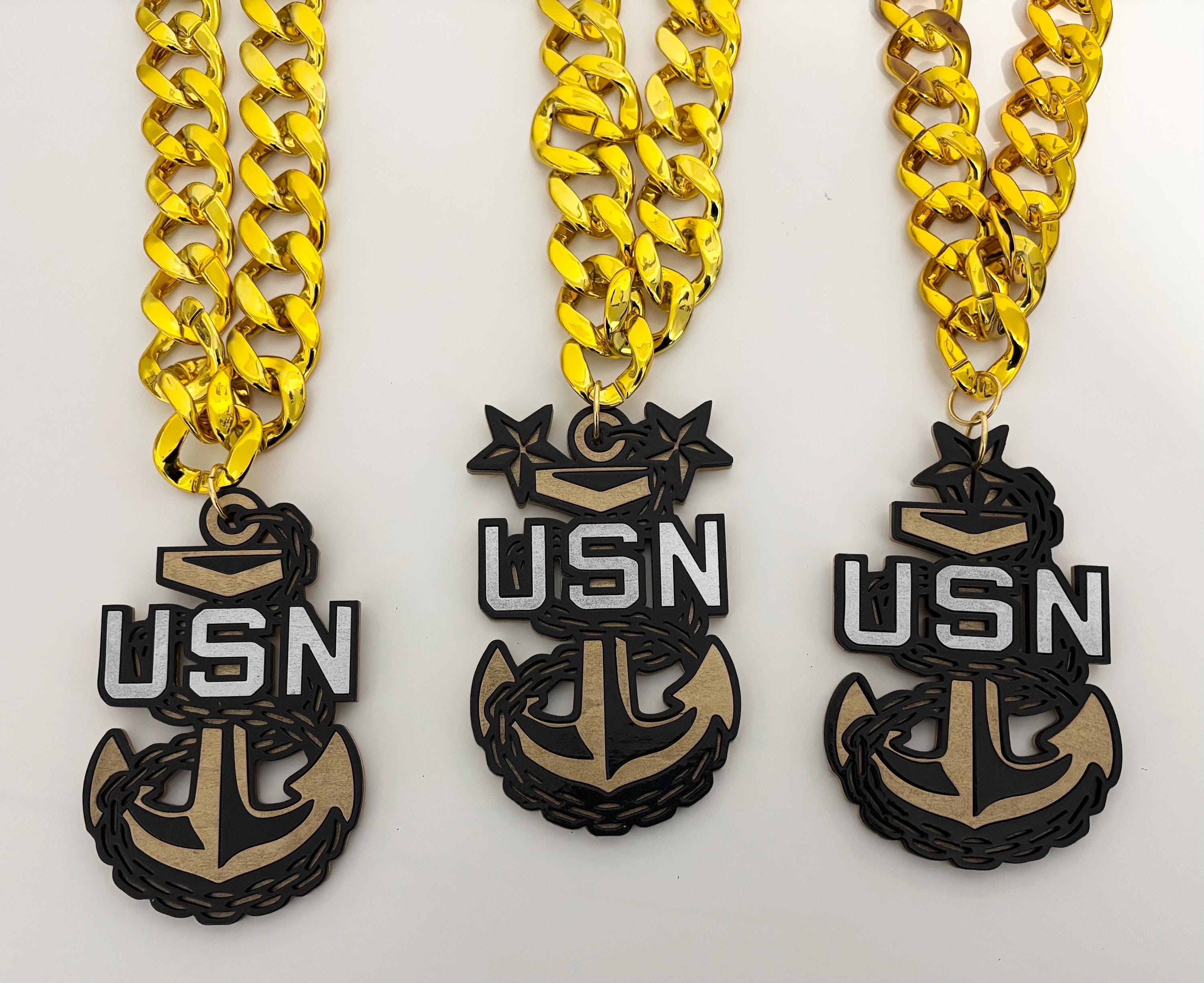 Us navy pendant - Etsy 日本