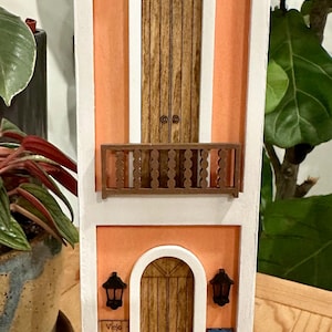 Handmade Puerto Rican House Wall Art: Old San Juan Decor