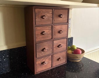 Vintage Apothecary Cabinet