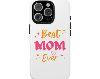 Funda para teléfono "Mamá para siempre", funda protectora duradera, regalo para el Día de la Madre.