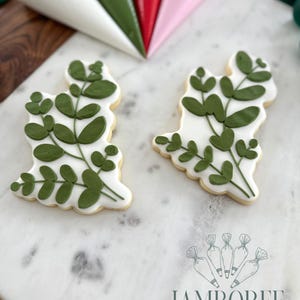 Eucalyptus Stem Cookie Cutter: 3D Printed Fondant, Clay Cutter