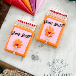 マッチ箱クッキーカッター：3Dプリントフォンダン＆粘土カッター