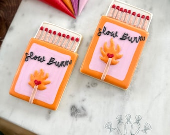 Match Box Cookie Cutter: 3D Printed Fondant & Clay Cutter